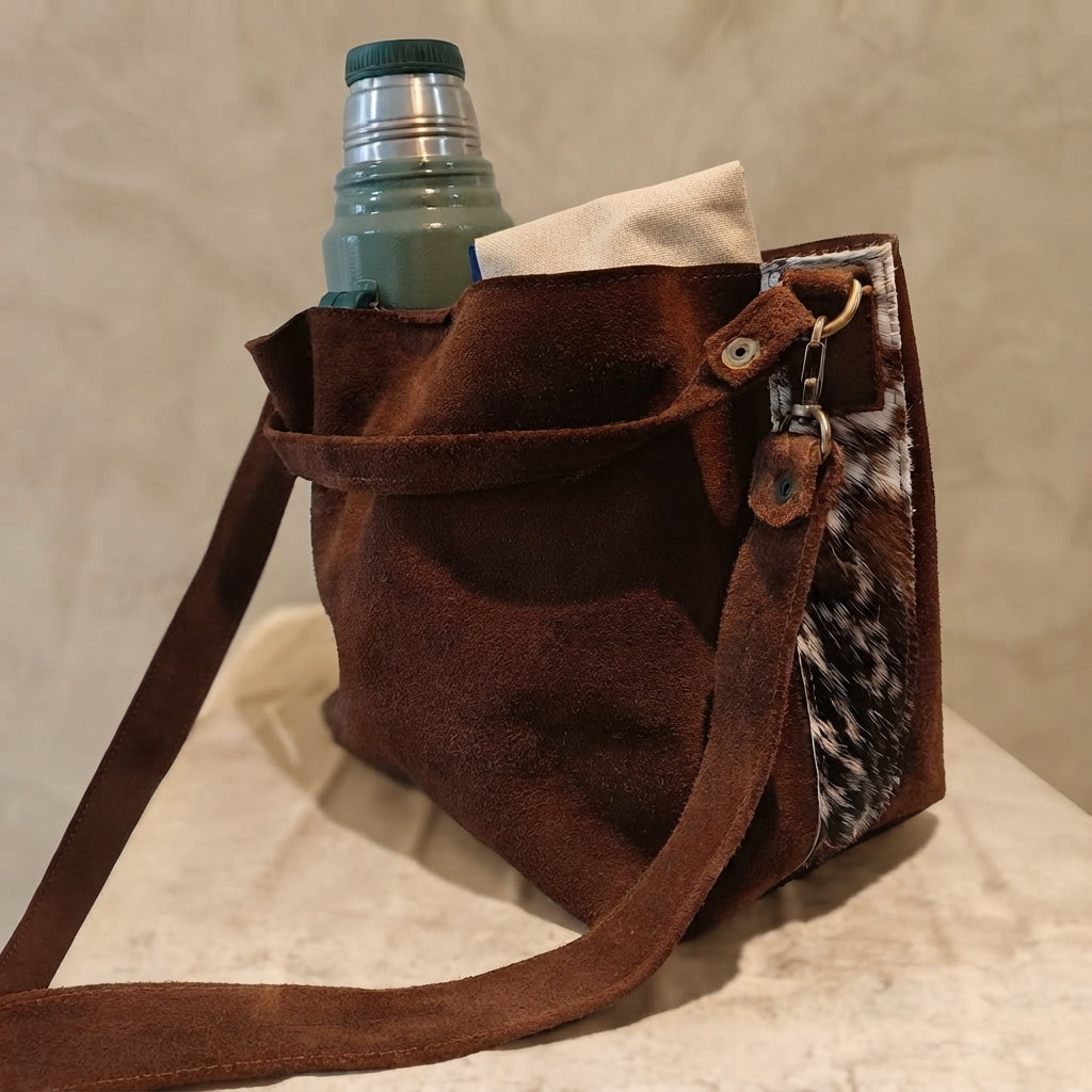 Matera de cuero vacuno - Cartera